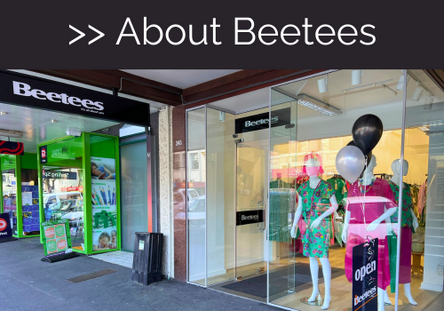 About BEETEES Womens Fashion clothing store in Nelson, New Zealand