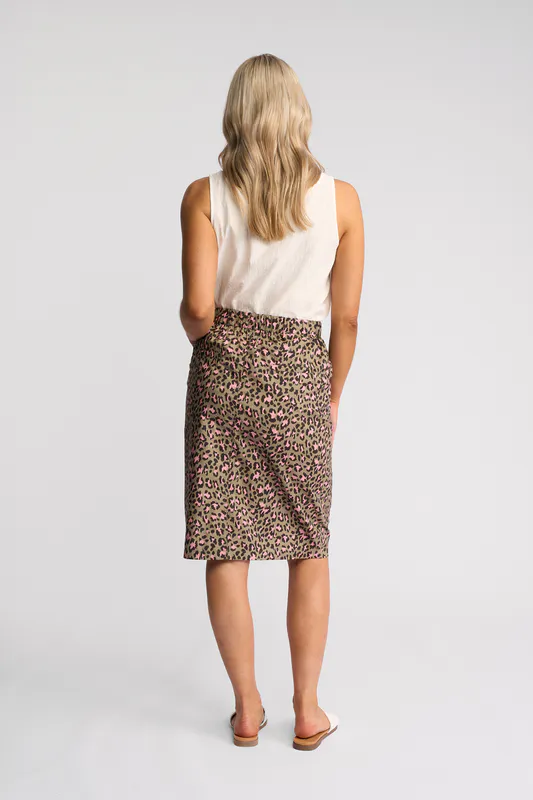 Model wearing Cub Frankie Skirt By Vassalli available at Beetees Nelson