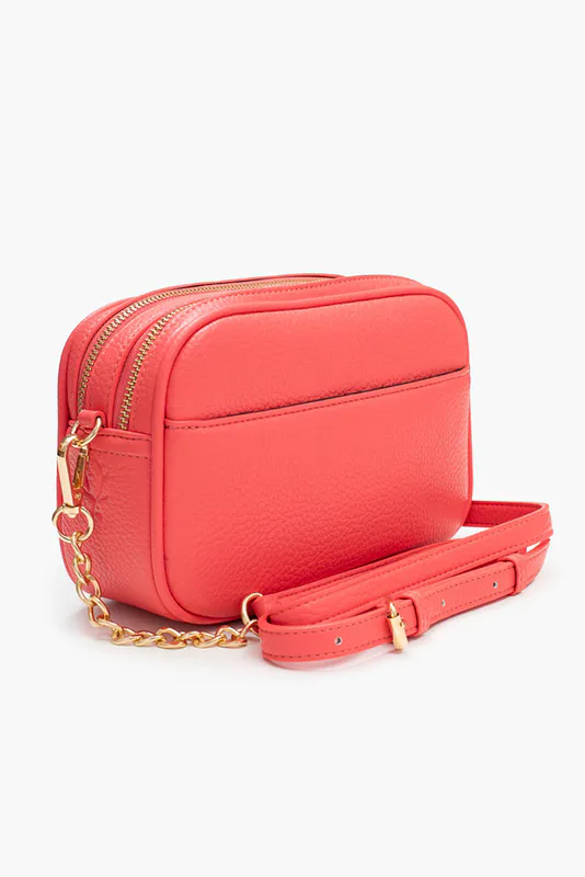 Coral Maxi Bag double zip bag Available at Beetees Nelson