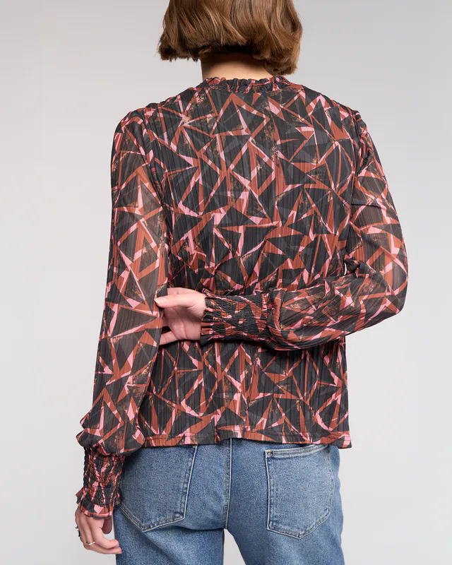 Model wearing Zimi Top By Knewe Available at Beetees Nelson