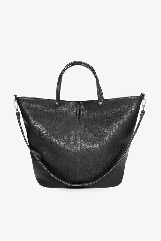 Black & Silver Hartley Reversible Tote By Antler NZ available at Beetees Nelson