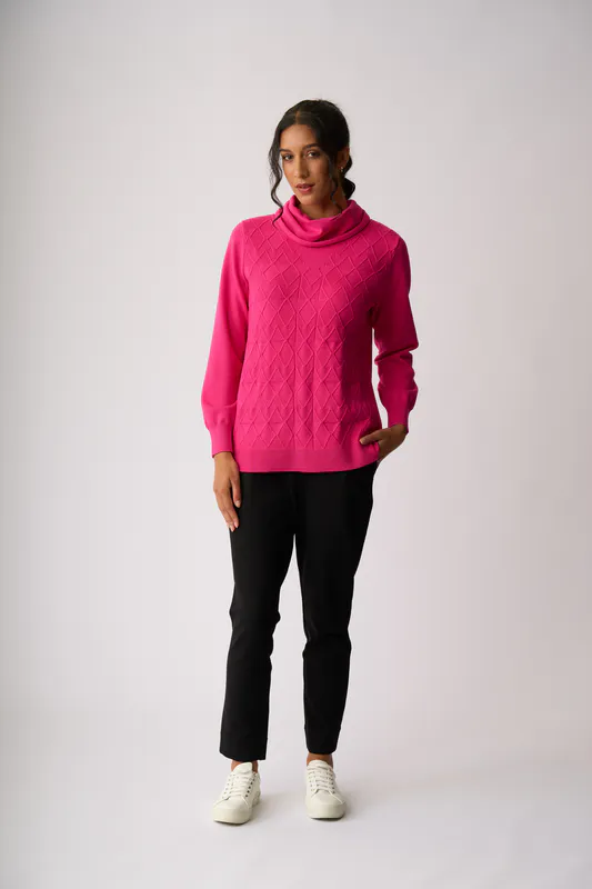 Model wearing Black Adjustable Cuff Trousers By Esplanade Available at Beetees Nelson