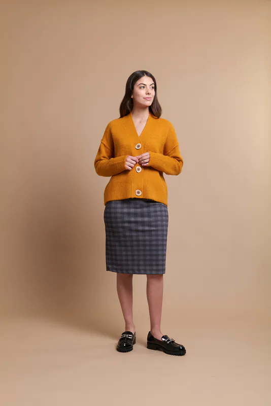 Model wearing Skirt - Pencil, Ponti By Esplanade Available at Beetees Nelson