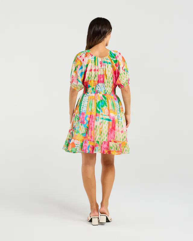 Model wearing Radiant Rowen Dress By Zafina Available at Beetees Nelson