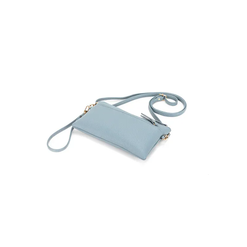 Jessie Ocean Breeze Blue Crossbody/Clutch By Black Caviar Available at Beetees Nelson