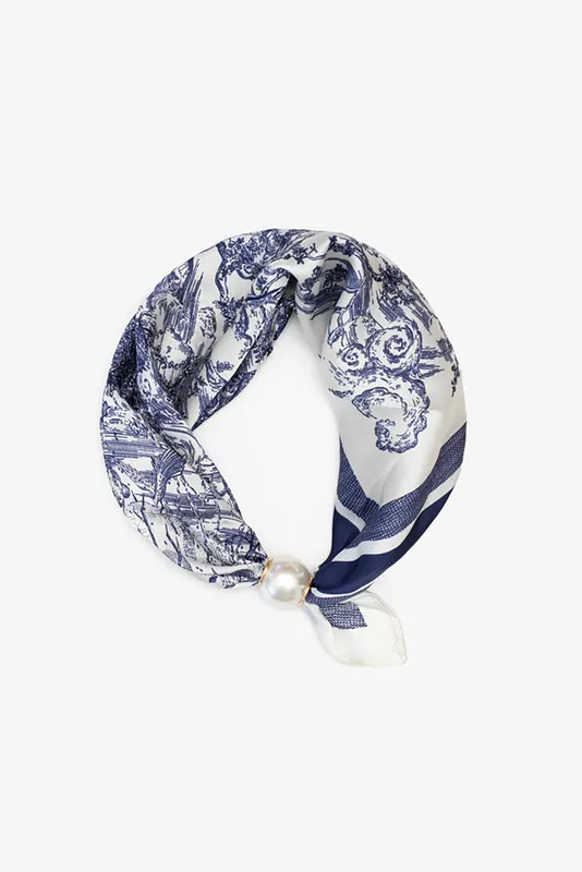 Palm Ember Pearl Fasten Neck Tie By Antler NZ Available at Beetees Nelson
