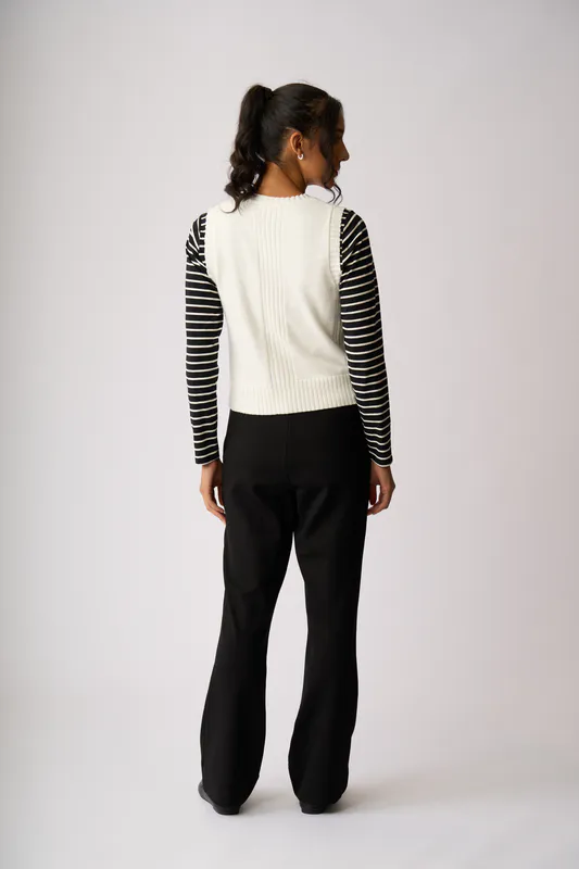 Model wearing Fuchsia Vest Day Ever Vest By Memo Available at Beetees Nelson