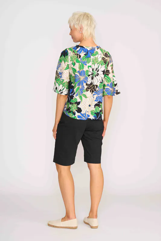 Model wearing True Navy Short - Classic By Esplanade Available at Beetees Nelson