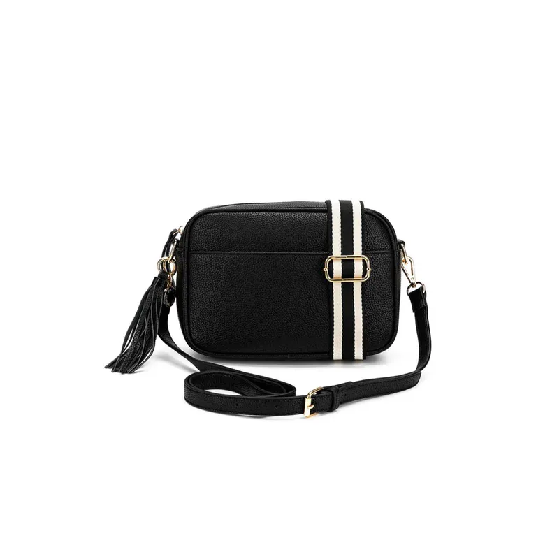 Indie Black Crossbody Bag By Black Caviar Available at Beetees Nelson