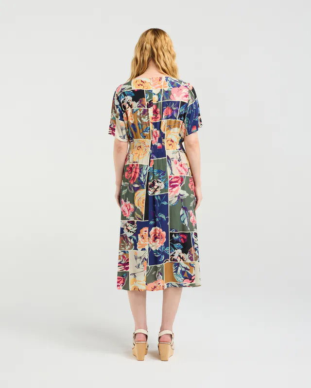 Model wearing Flower Party Myla Dress By Zafina Available at Beetees Nelson