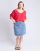 Model wearing Poppy The Grove Top By Elm Available at Beetees Nelson