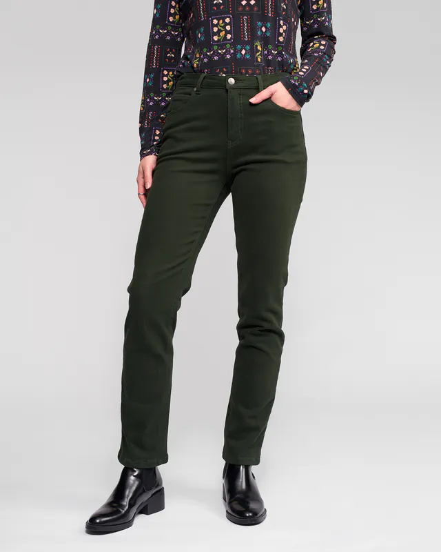 Model wearing Forest Column Knit Pant By Vassalli Available at Beetees Nelson