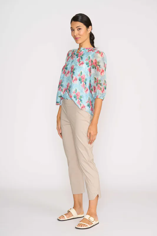 Model wearing Stormy Finish Line Pant By Esplanade Available at Beetees Nelson