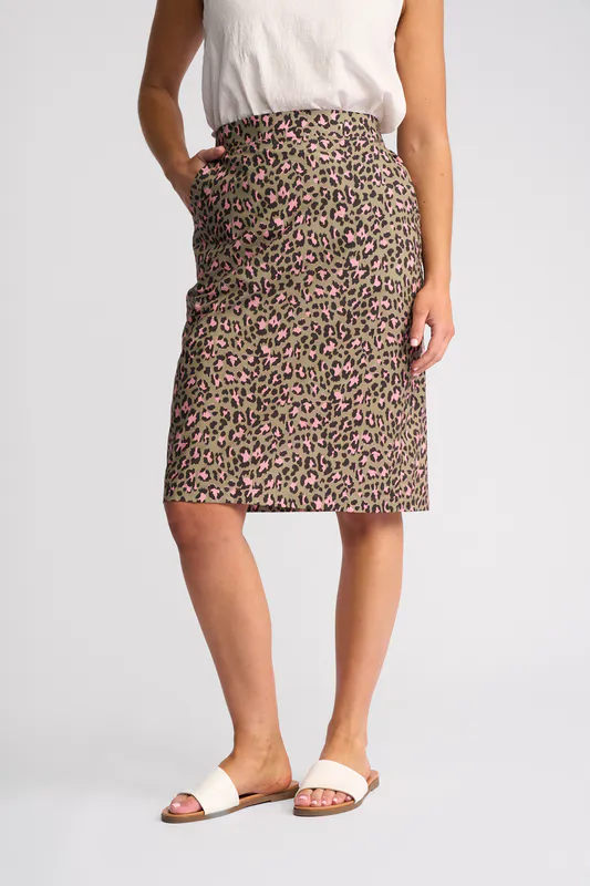 Model wearing Cub Frankie Skirt By Vassalli available at Beetees Nelson
