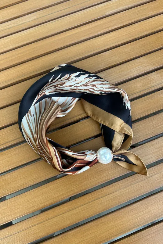 Palm Ember Pearl Fasten Neck Tie By Antler NZ Available at Beetees Nelson