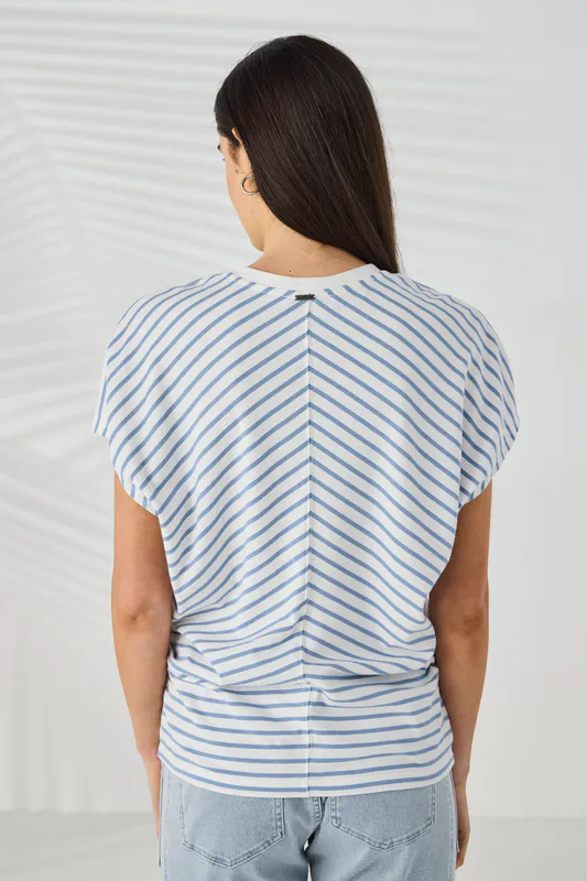 Model wearing Dove Bella Top By Lania Available at Beetees Nelson