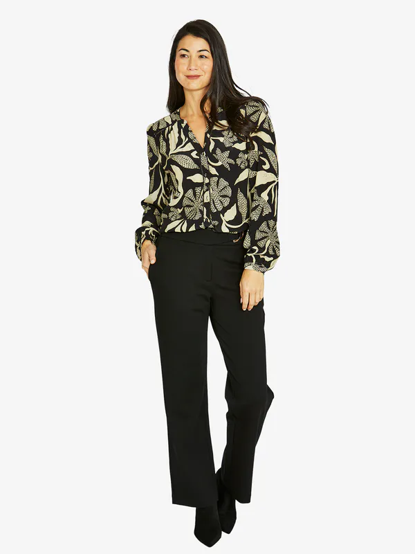 Model wearing Multi Scandi Mono Top By Jump Available at Beetees Nelson