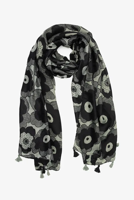 Abstract Dahlia Scarf By Antler NZ By Beetees Nelson