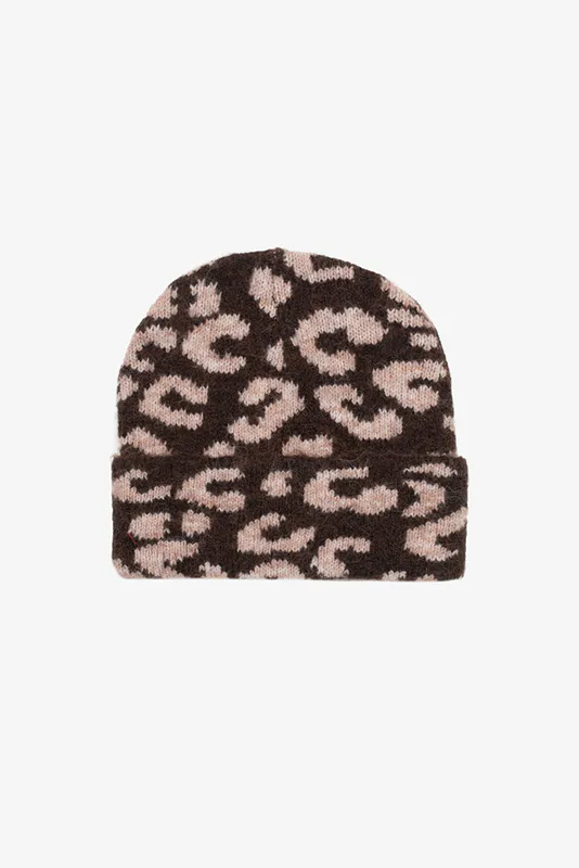 Leopard Beanie By Antler NZ