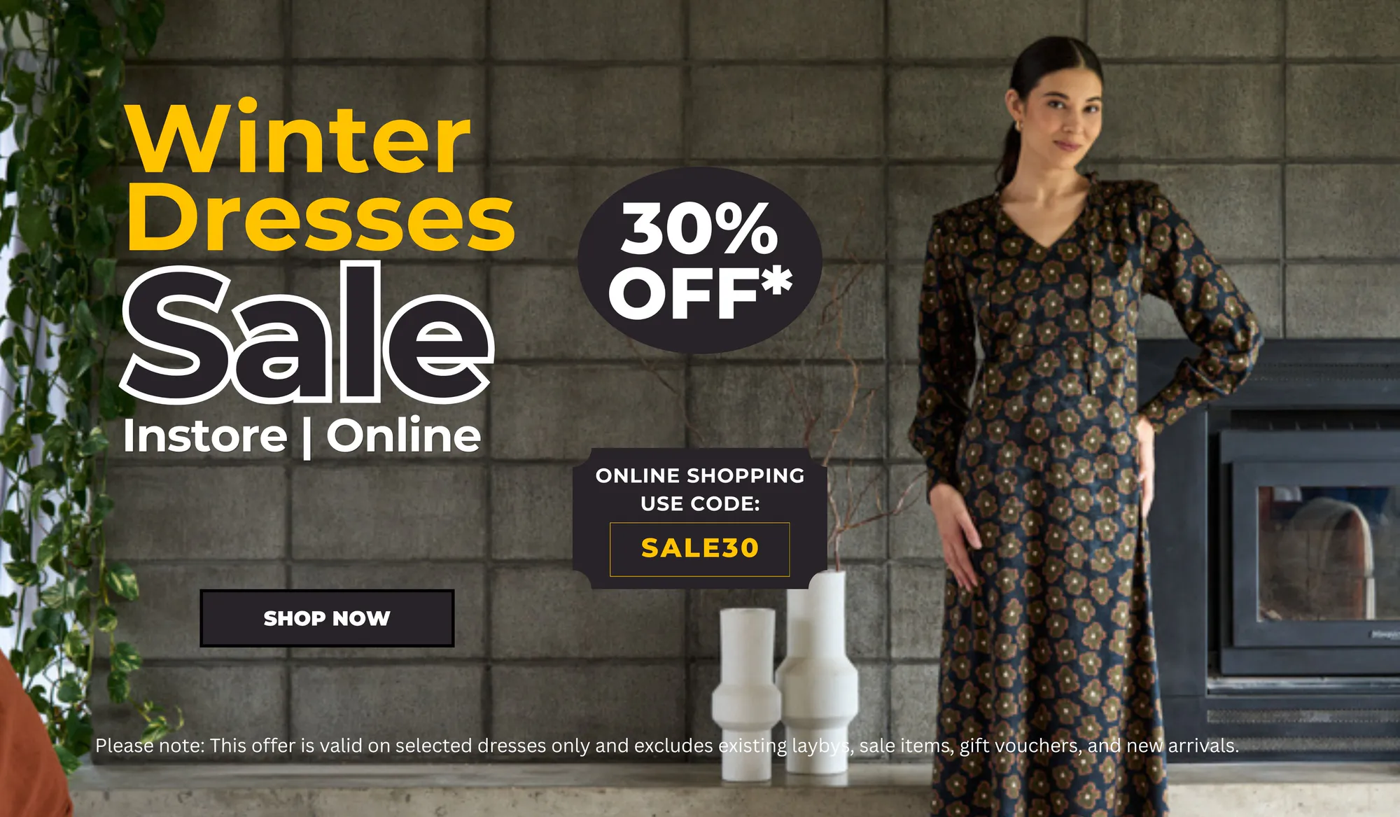 Winter Dresses Sale, Sale 30OFF, Winter Collection,  womens' clothing, Sale in Nelson City, Winter Collections - Jumper, Jersey, Top, pants, leggings, Dress, Shorts, Jackets at Beetees Nelson
