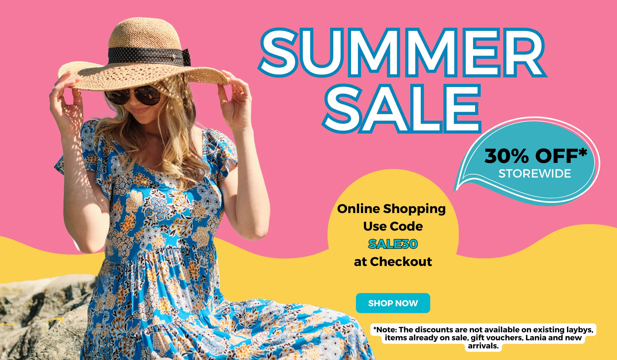 Summer Sale, New Year Sale, Summer Collection,  womens' clothing, New Arrivals in Nelson, Summer Collections - Shirts , Skirts, Tops, pants, leggings, Dress, Shorts, Jackets at Beetees Nelson