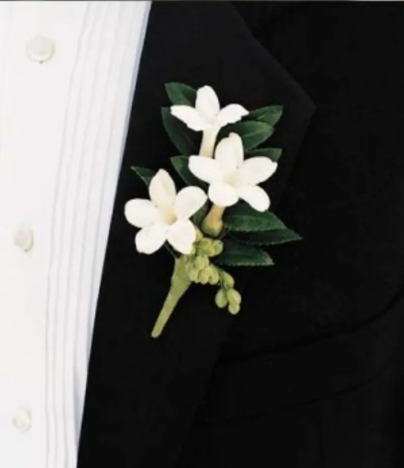 Stephanotis Buttonhole