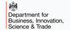 Department for Business, Innovation, Science and Trade logo