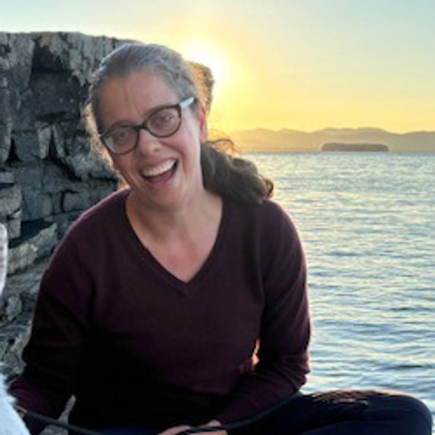 Michelle Volberg,  physical therapist working primarily with patients living with chronic pain or chronic pulmonary disease in Winooski, close to Burlington Vermont,United States