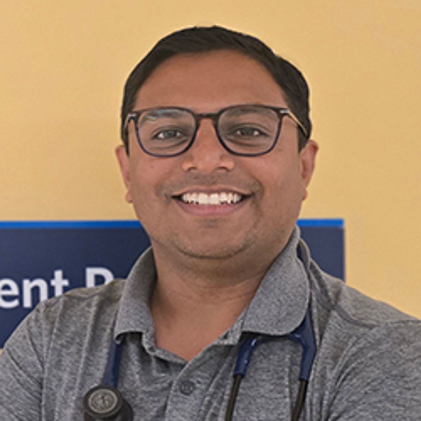 Purav Tailor, registered physiotherapist at the Cancer Palliative Unit of a local hospital in Barrie, Ontario, Canada