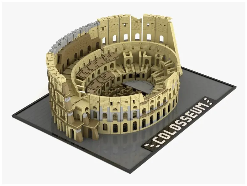 The majestic Colosseum in Rome, a symbol of ancient Roman power, is a must-see for history buffs. Visit brixbros-store.com for exclusive Colosseum souvenirs and memorabilia. Mouldking 2200 Mould King