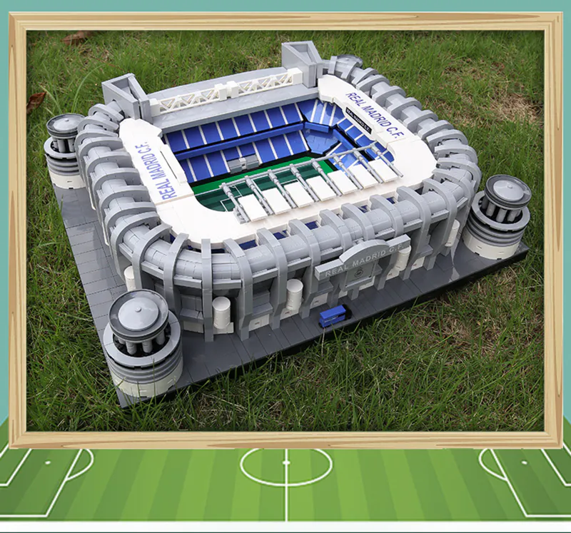 The iconic Bernabeu Stadium, home to the legendary Real Madrid football club, is a must-visit destination for sports fans worldwide. Soak in the electric atmosphere and Mould King 22026