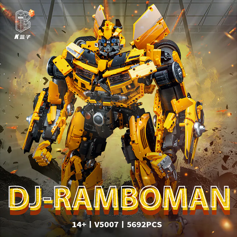 Discover the V5007 robot—an amazing blend of size and playability! Perfect for enthusiasts and collectors alike. Available now at brixbros-store.com. Don't miss out!