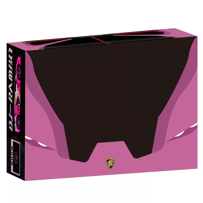 Amazing satisfying ultimate building block set for car enthusiasts - the pink Italian sports car! This sleek and stylish remote-controlled toy features real shock absorbers for an authentic feeling