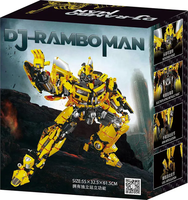 Discover the V5007 robot—an amazing blend of size and playability! Perfect for enthusiasts and collectors alike. Available now at brixbros-store.com. Don't miss out!