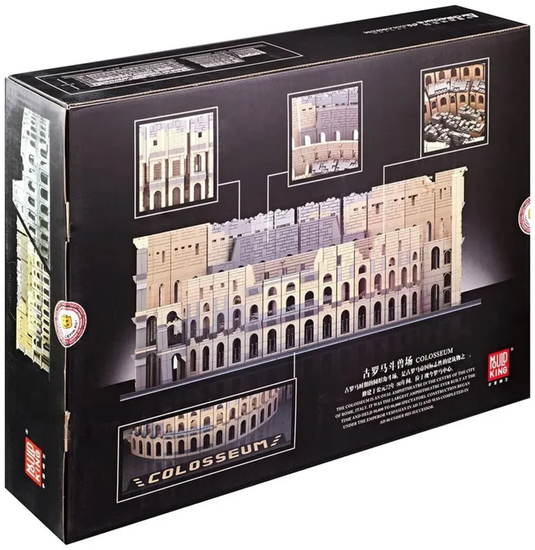 The majestic Colosseum in Rome, a symbol of ancient Roman power, is a must-see for history buffs. Visit brixbros-store.com for exclusive Colosseum souvenirs and memorabilia. Mouldking 2200 Mould King