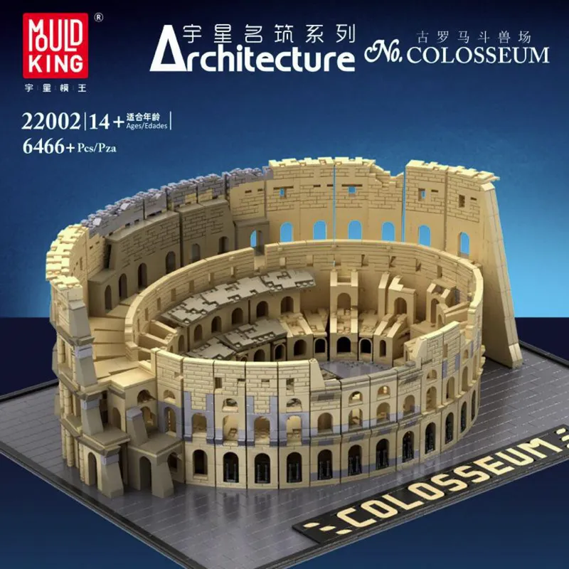 The majestic Colosseum in Rome, a symbol of ancient Roman power, is a must-see for history buffs. Visit brixbros-store.com for exclusive Colosseum souvenirs and memorabilia. Mouldking 2200 Mould King