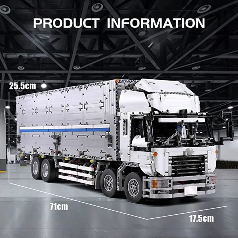 Discover the ultimate wing body truck made of building blocks, a Japanese masterpiece. MouldKing Mould King 13139