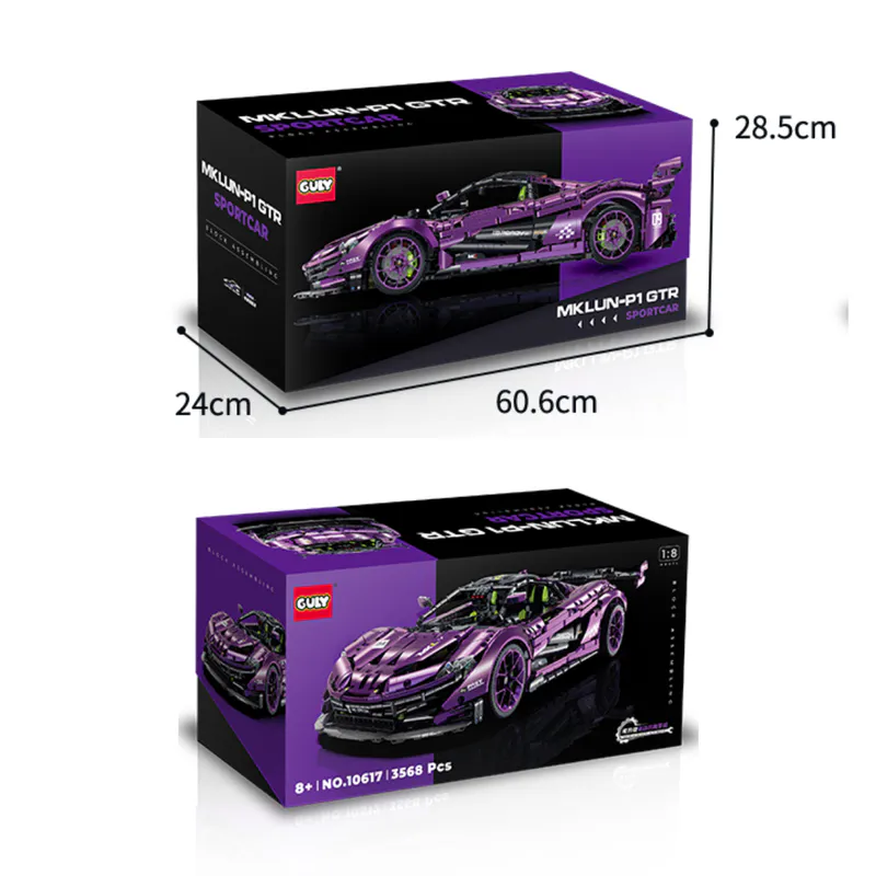 MacLaren, armoured, lego, buildingblocks, plastic, toy, amazing, massive, satisfying, aggressive, ABS, construction, 1:8, racecar, racing, muscle, car, vehicle, black, rock, gift, present, xmas, P1