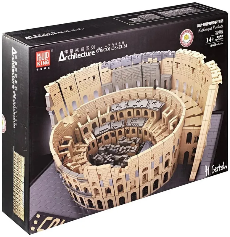 The majestic Colosseum in Rome, a symbol of ancient Roman power, is a must-see for history buffs. Visit brixbros-store.com for exclusive Colosseum souvenirs and memorabilia. Mouldking 2200 Mould King