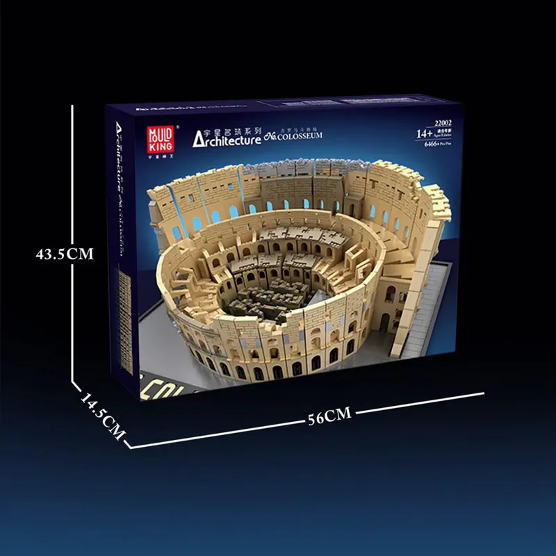 The majestic Colosseum in Rome, a symbol of ancient Roman power, is a must-see for history buffs. Visit brixbros-store.com for exclusive Colosseum souvenirs and memorabilia. Mouldking 2200 Mould King