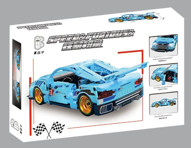 Discover the Pullback Mechanism Building Block Set from BrixBros-Store! With a special pullback motor, less than 1000 pieces, and high-quality construction this toy offers endless fun for kids aged 6