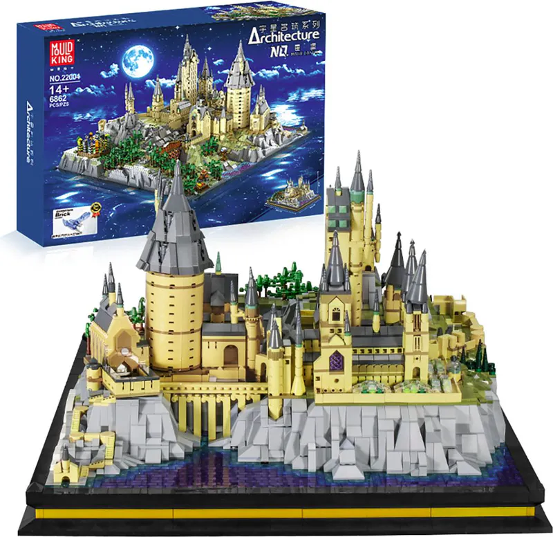 Mould King, 22004, Technic, beutiful, Robot, Magic Castle, Detailed, massive, 6862 pieces, Advanced, Castle, Construction, Building Toy, STEM, Educational, Collectible, Display Magic