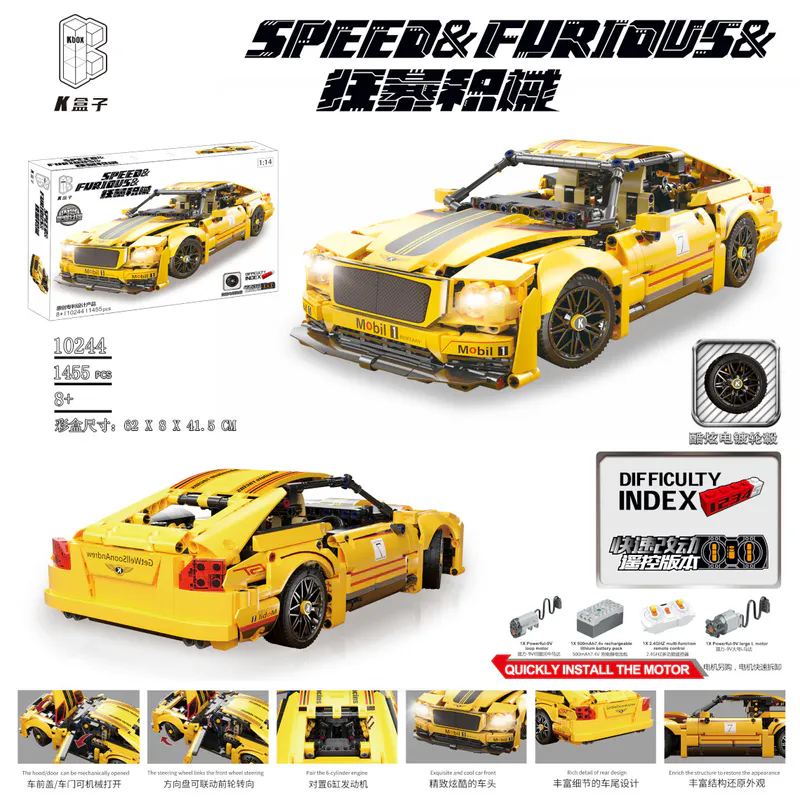 Explore endless creativity with our RC Toy building block toy from BrixBros-Store. Build, customize, and control your creations with ease. Visit brixbros-store.com for more amazing toys!