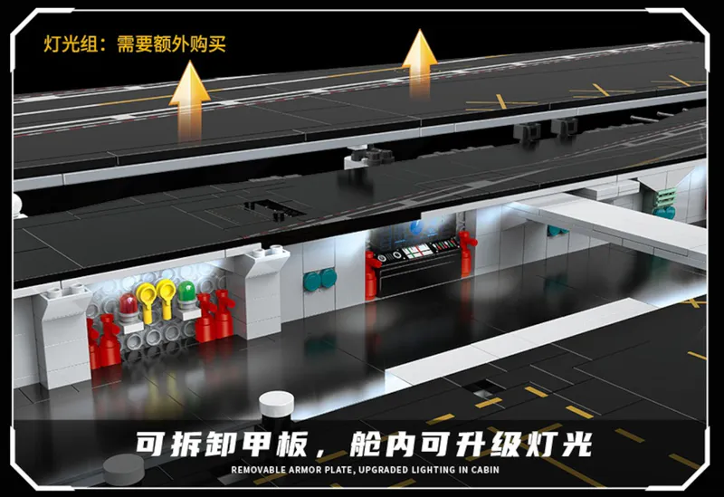 AircraftCarrier, building, blocks, code, 20313 , GULY, 7018, pieces, toy, model, construction, DIY, kit, lego, replica, massive, assembly, creative, educational, engineering, boat, navy, carrier