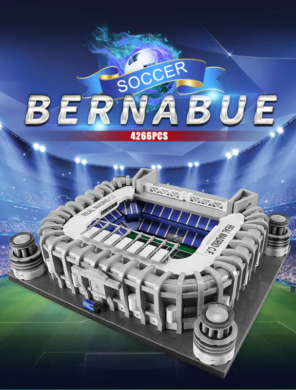 The iconic Bernabeu Stadium, home to the legendary Real Madrid football club, is a must-visit destination for sports fans worldwide. Soak in the electric atmosphere and Mould King 22026