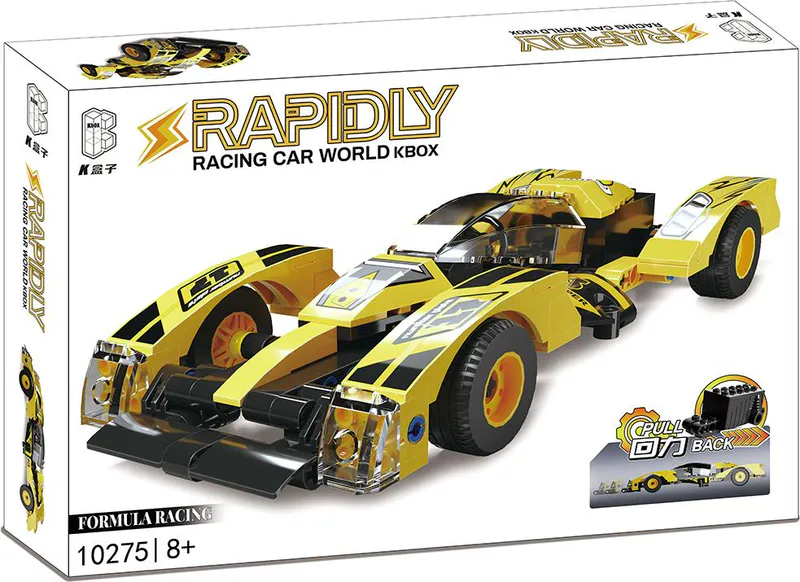 Discover the new pullback motor car on sale at BrixBros Store! Experience incredible speed and precision with model 10275. Perfect for racing enthusiasts.