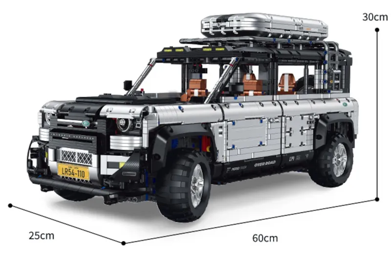 Discover the Ultimate Weishi 110i Set at BrixBros-Store.com: Unleash Your Creativity with 5268 Pieces of British SUV Car 10620