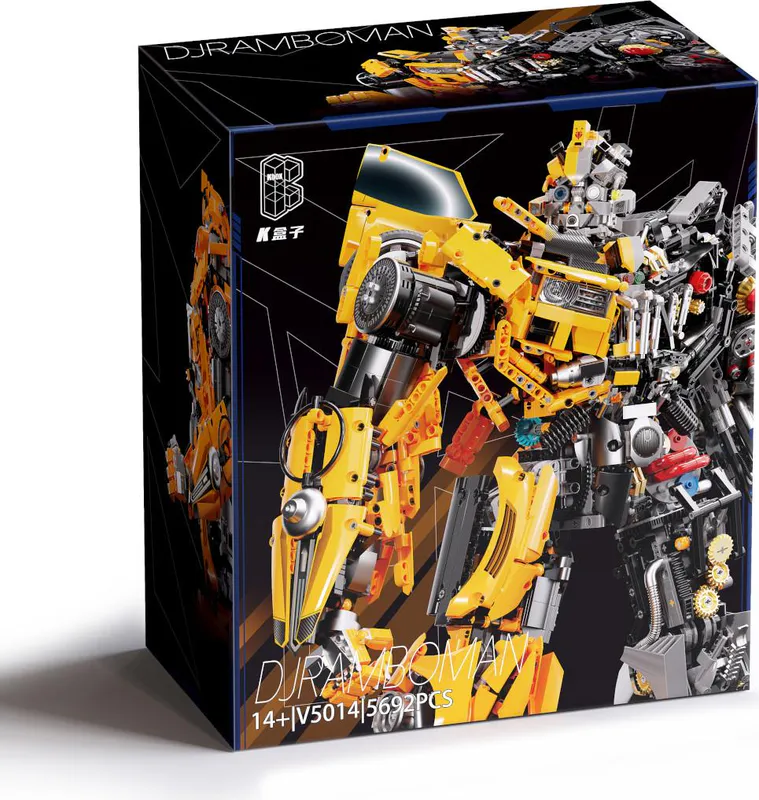 chinese lego set kit massive robot amazing built satisfying video great images great set STEM building father/son activity amazing V5014