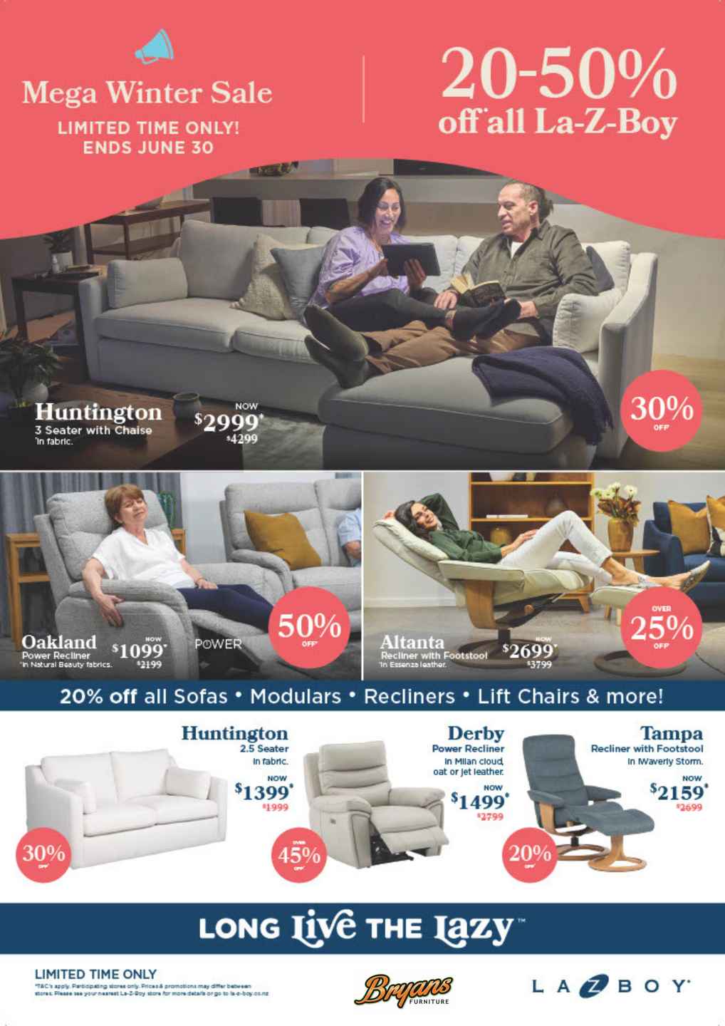 Bryans Furniture Promotions and Sales Masterton, Wairarapa