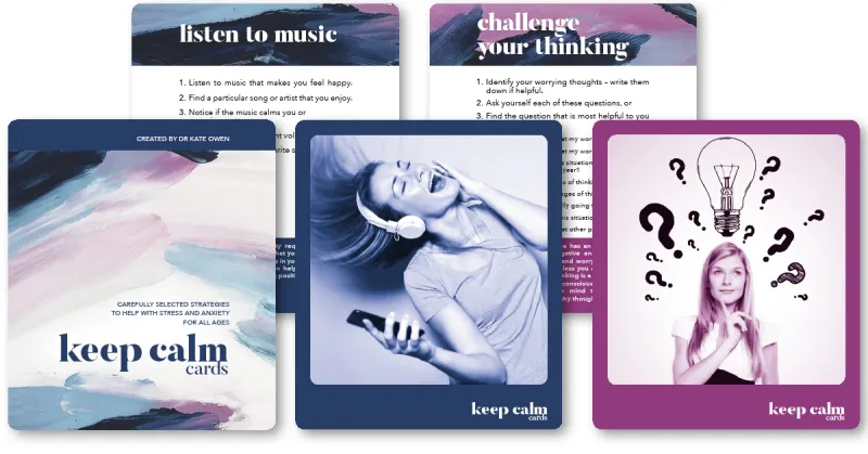 Keep Calm Cards Samples